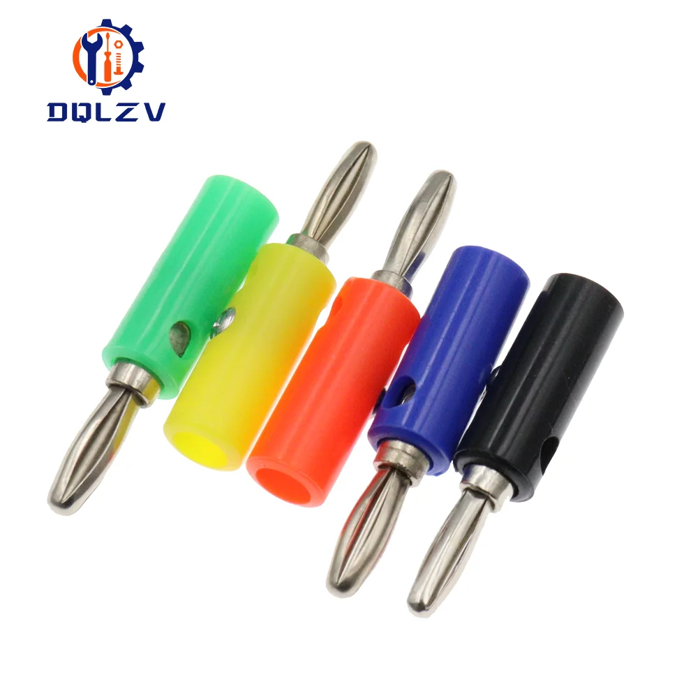 Battery Test Clip 55MM HV Alligator Clip For Banana Plug 4mm Multimeter Pen Cable Probes Crocodile 2PCS
