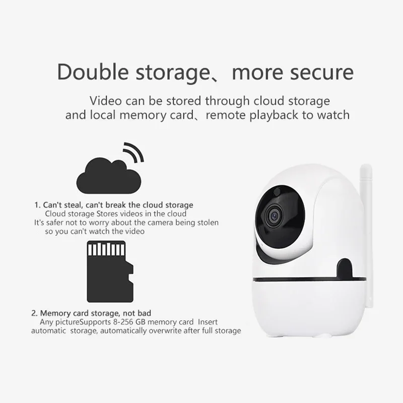 4MP ICSEE Wifi Security Camera Indoor Surveillance Camera Two Way Audio Motion Detection Auto Tracking Baby Monitor Video Camera 5