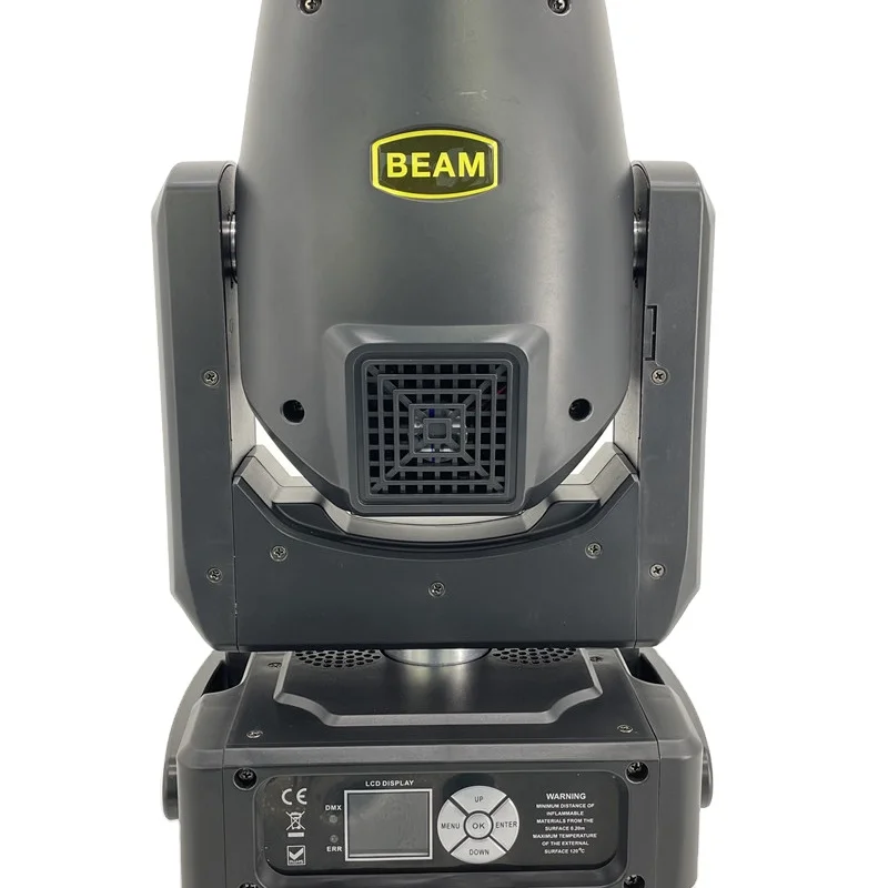 더블 프리즘 미니 빔 230W 7R 이동 헤드 DMX512 무대 조명, 나이트 클럽 파티 DJ 장비