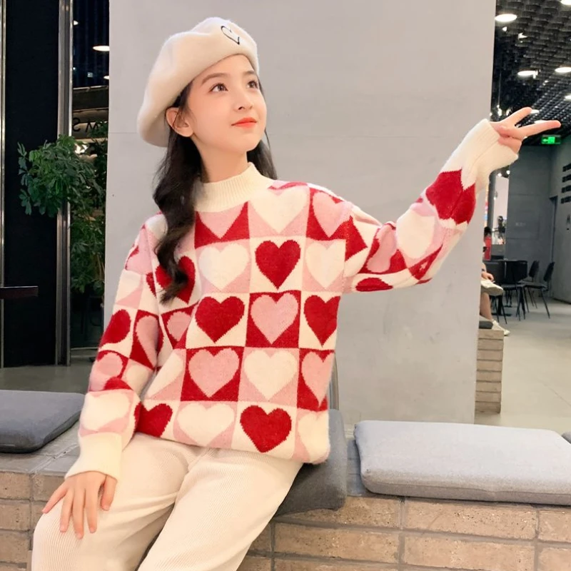 GYRATEDREAM Toddler Girls Crewneck Cardigan Sweaters Long