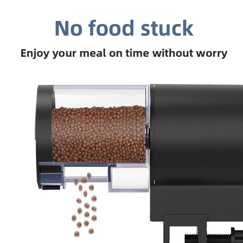 Automatic Programmable Aquarium Fish Feeder, 100ML Capacity, Battery Operated, Easy Setup