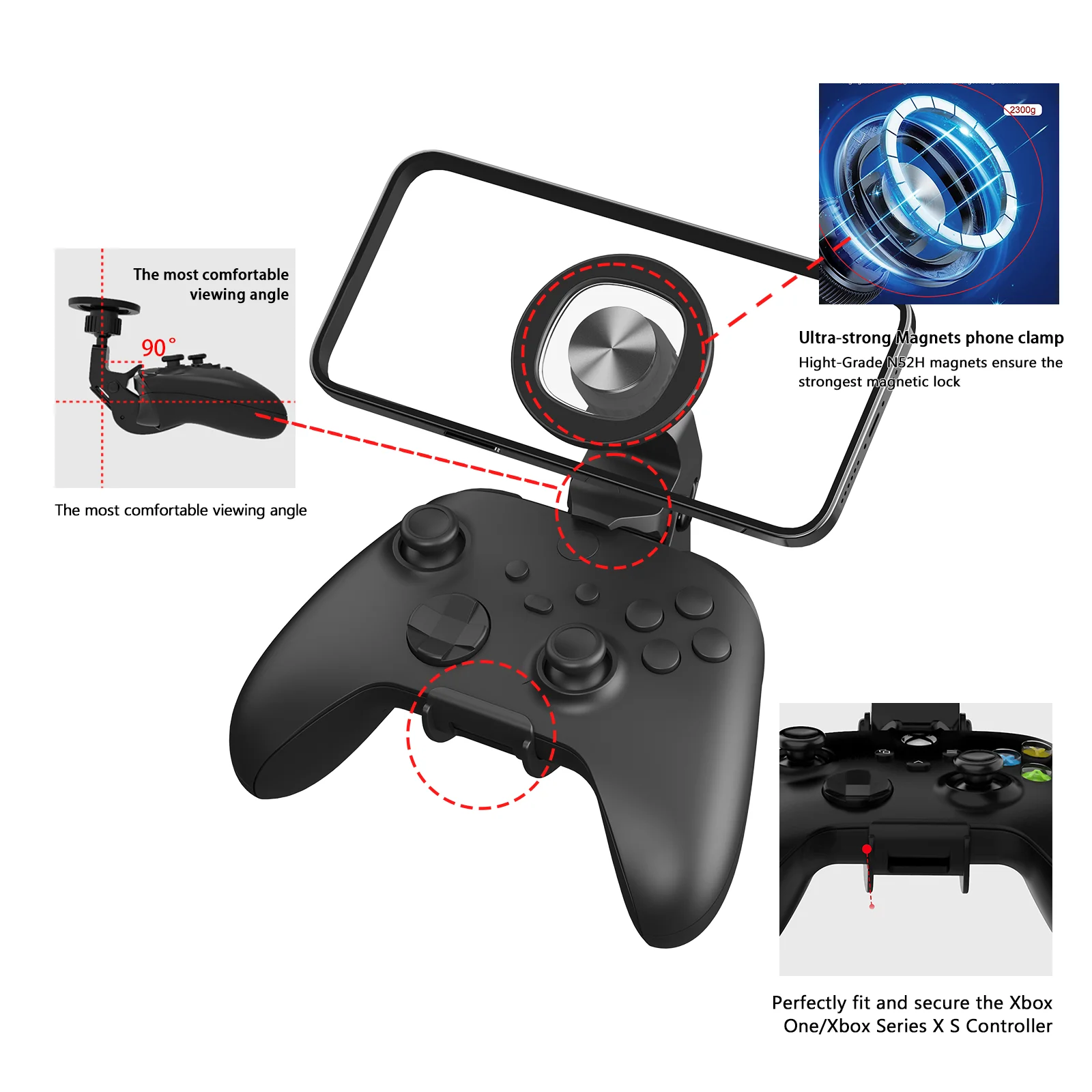 Xbox Controller Game Stand - Mobile Game Stand for Xbox One and