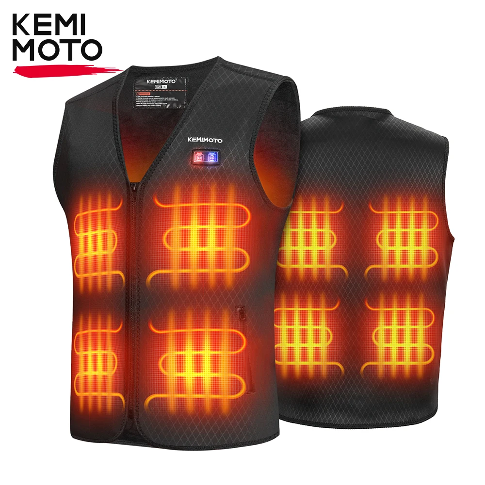 Kemimoto – Gilet Chauffant Électrique Usb, Veste Chauffante Lavable Pour  L'hiver, Vélo De Ski, Randonnée, Température Réglable, Double Interrupteur  De Commande - Randonnée Gilets - AliExpress