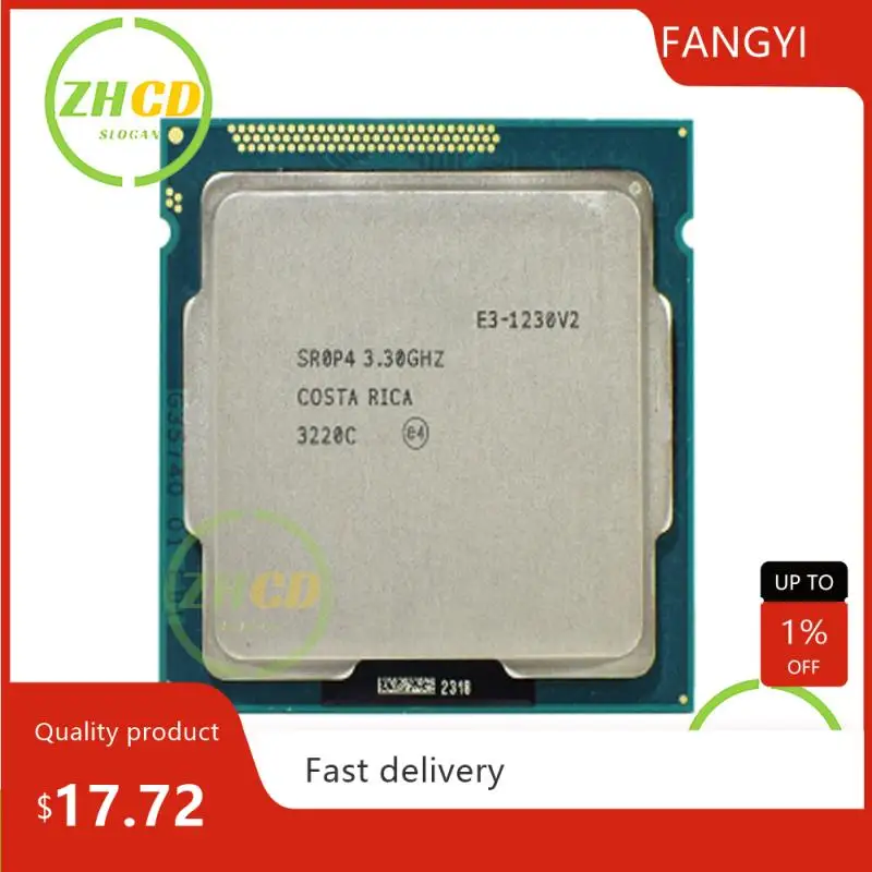 Processador-CPU-Intel-Xeon-Quad-Core-E3-1230-V2-E3-1230V2-3-3-GHz-8M ...