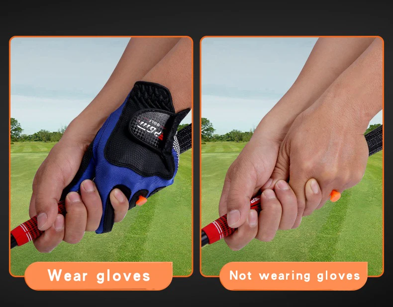 Golf Magic Tape Golf Beginner Alignment Silicone Magic Stick Golf Grip Friction Stickers Golf Swing Trainer Accessories