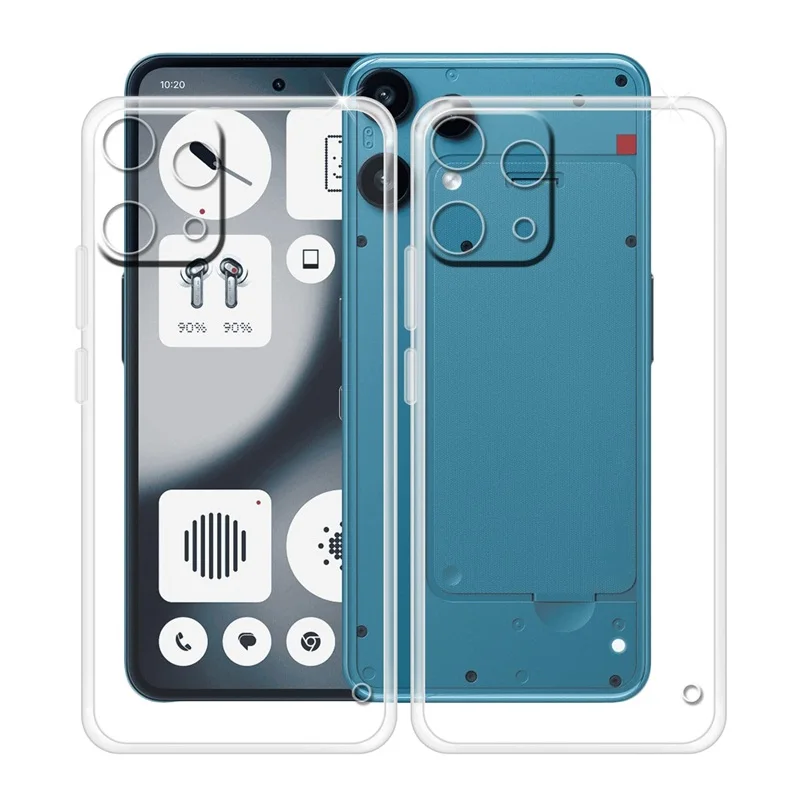 Rugged Crystal Clear Shockproof Phone Case - Anti-Drop Scratch Protective Cover