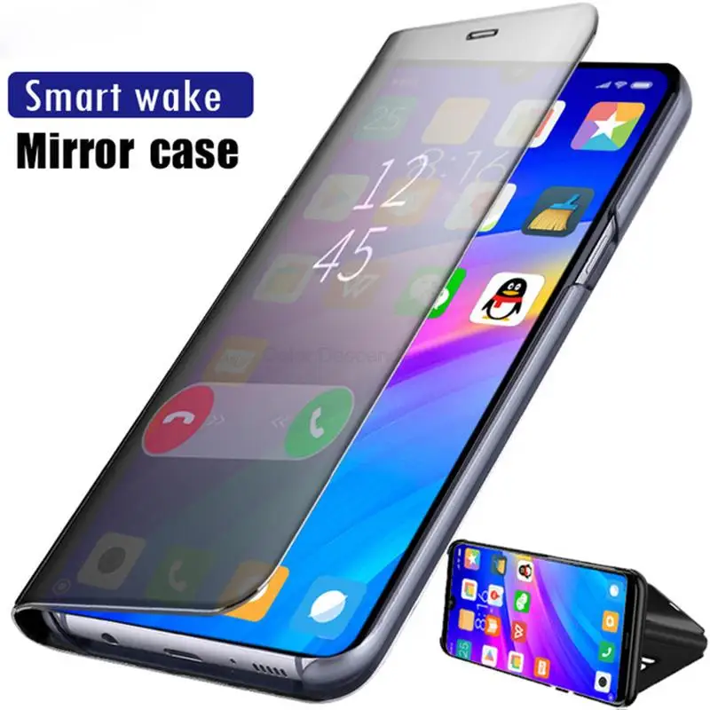 Mi 11 T Pro Case On Sfor Xiaomi Mi 11 T Pro Leather Coque Xiomi 11 T 11 T Pro Mi11T 11 Tpro 11 Tpro Cover Smart Mirror Phone Case
