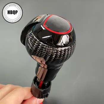 Automatic Carbon Fiber Gear Shift Knob – Audi A3 S3 RS3 Q3 A4 A5 A6 A7 S6 RS6 / VW Passat B7 Golf 7 GTI Golf CC