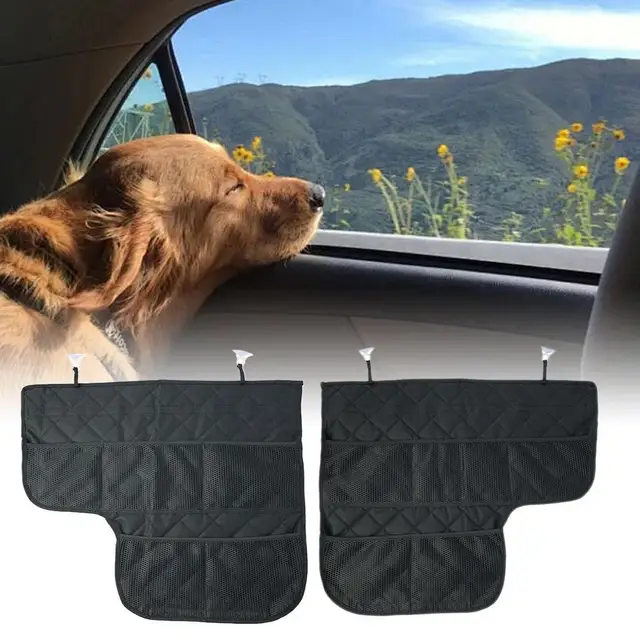 Car Door Dog Protector Truck Door Dog Scratching Pad Auto Pet Anti