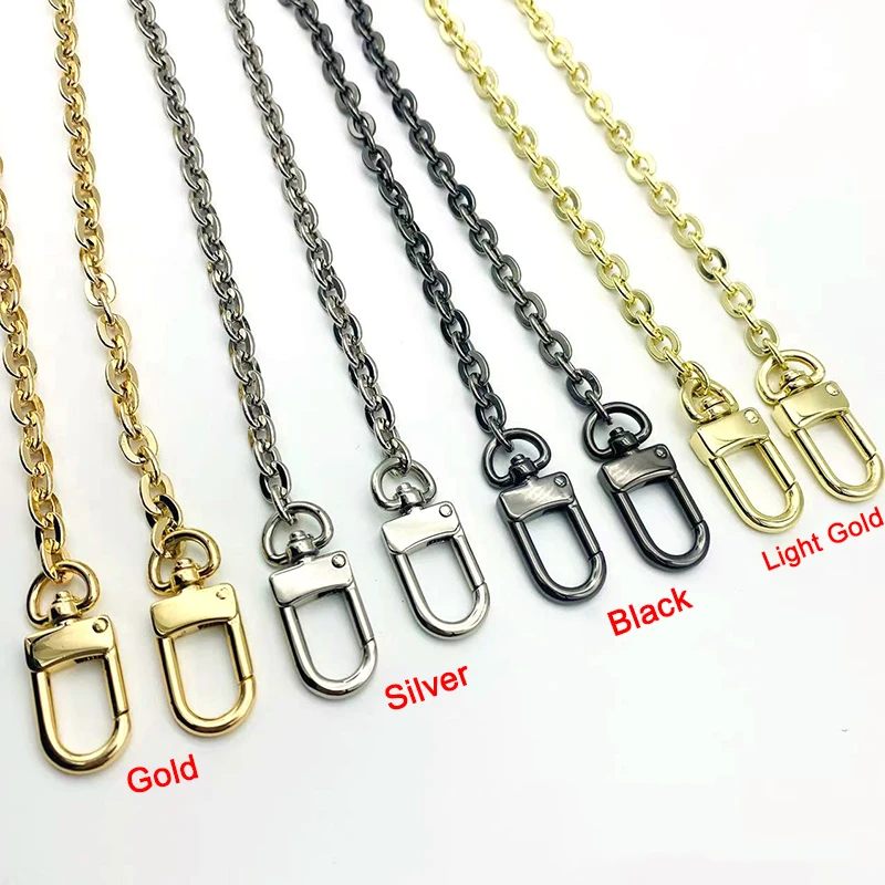 Luxury Chain Shoulder Straps For Shoulder Crossbody Bags Flat O Letter Chains Designer Bag Strap Exquisite Straps Replacement