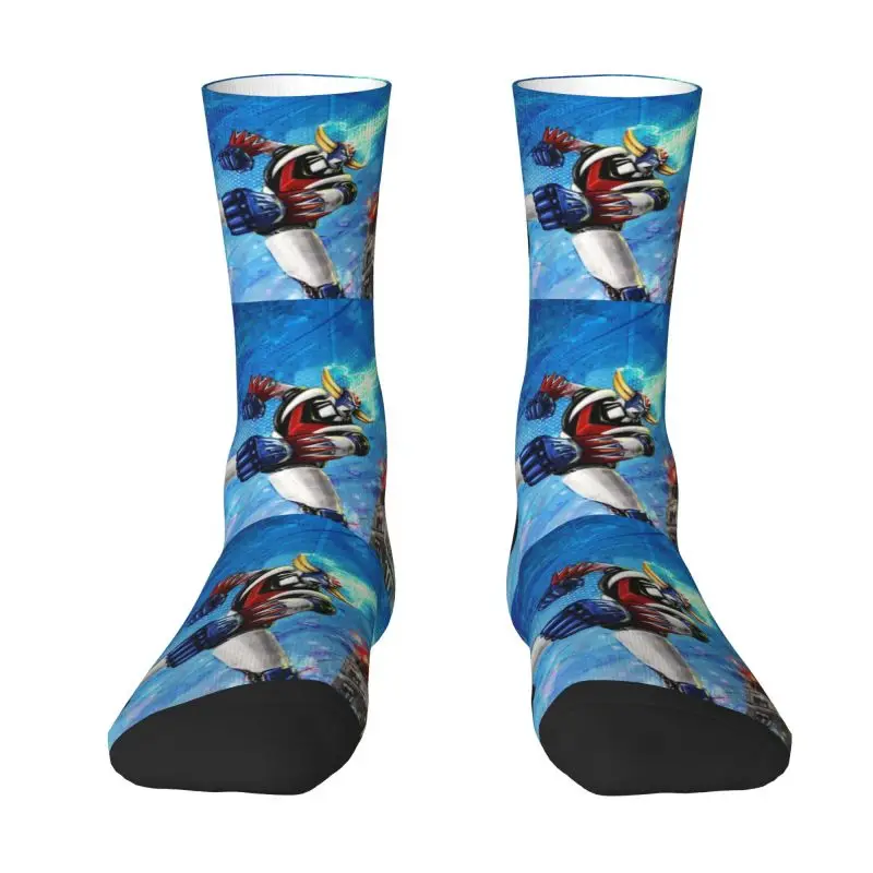 

Anime Grendizer Ufo Robot Mens Crew Socks Unisex Cute 3D Printing Dress Socks
