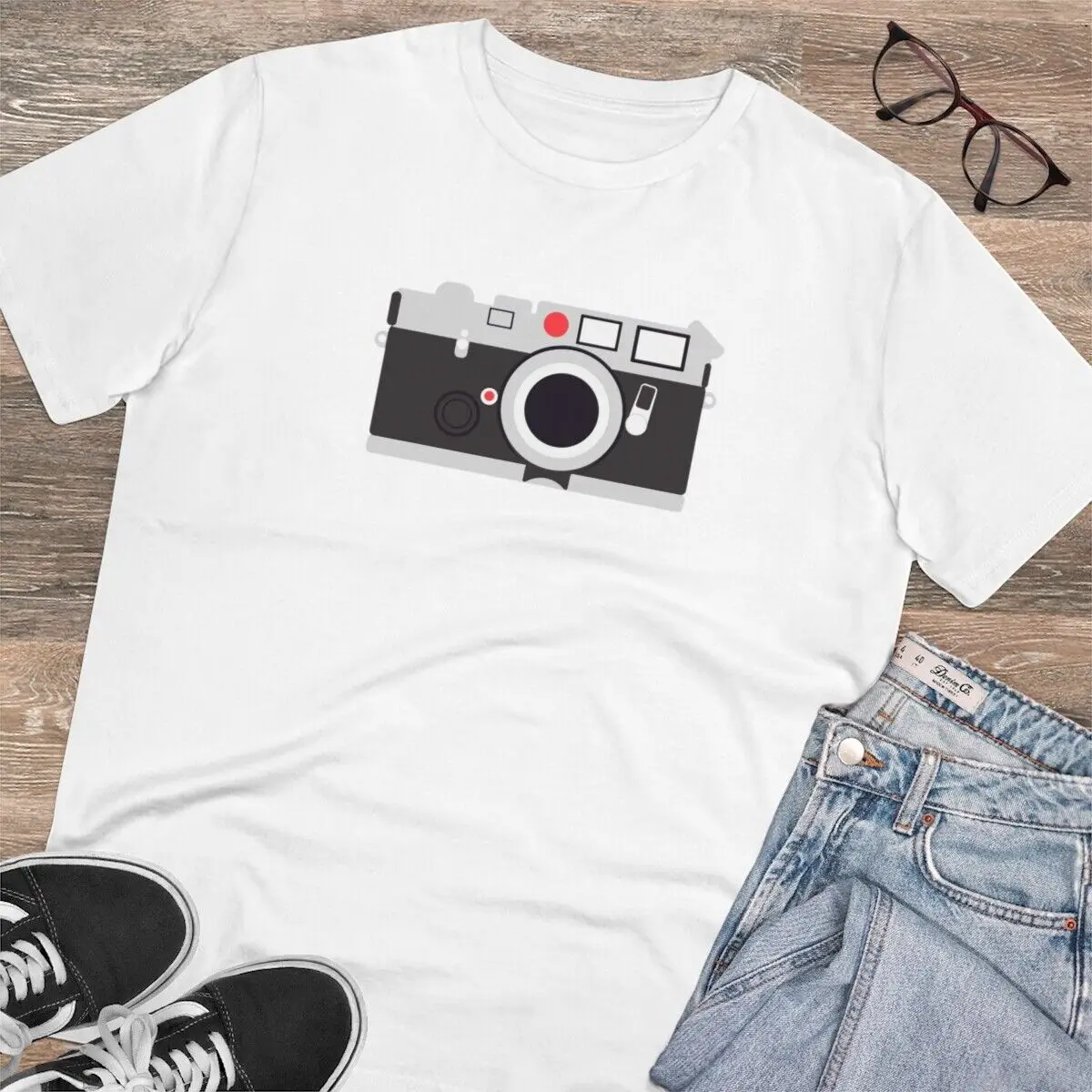 Leica M6 Classic Silver Film Camera T-Shirt 35Mm Telemetro