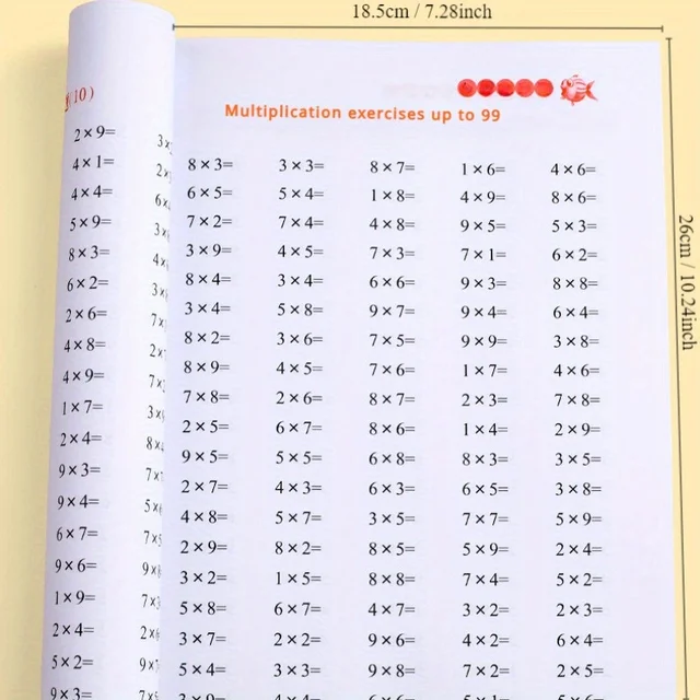 Times Tables Practice Workbook: Multiplication and Division within 99 - Exercises for Memorizing Multiplication Table math work 2