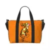 Custom My Friends Tigger Pooh
Cartoon Tote Bag Women Large Capacity Gym Beach Shoulder Travel Bag 2