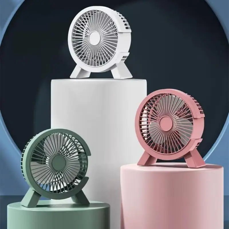 652F 사무실 표 1 속도 조용한 작동을 위한 소형 복고풍 책상 팬 전원을 사용하는 USB 케이블