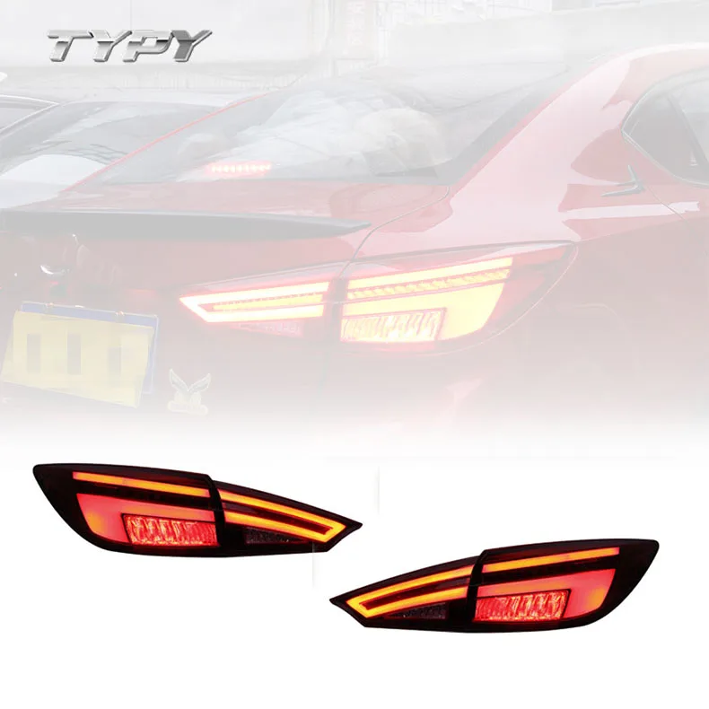 

Автомобильная задняя фара в сборе, Модифицированная задняя фара, Рабочая лампа, сигнал поворота для Mazda 3 Axela 2014-2019