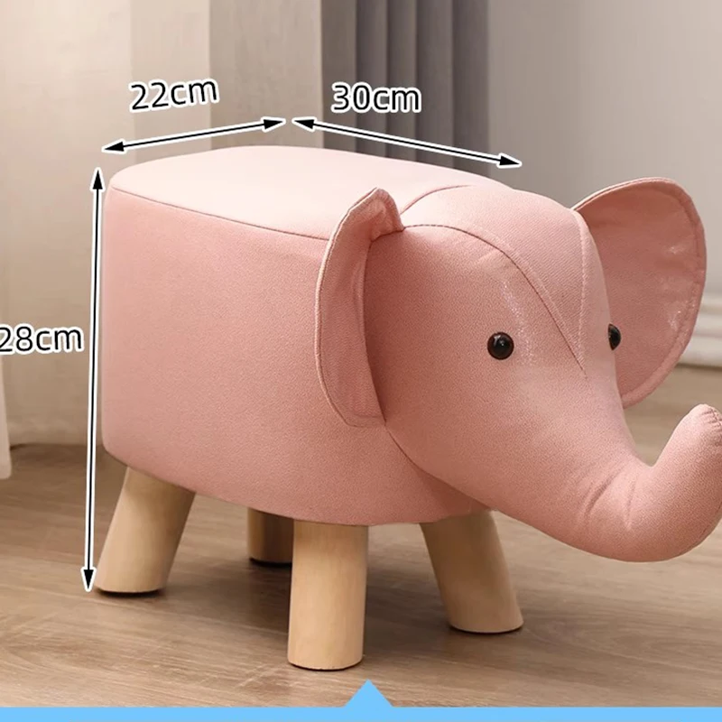 Children Study Chair Knee Child Wooden Chairs Rabbit Dining Seat Kids Wood Seat Tables Nordic Baby Chair Toddler Teddy Chaise Enfant Room Furniture