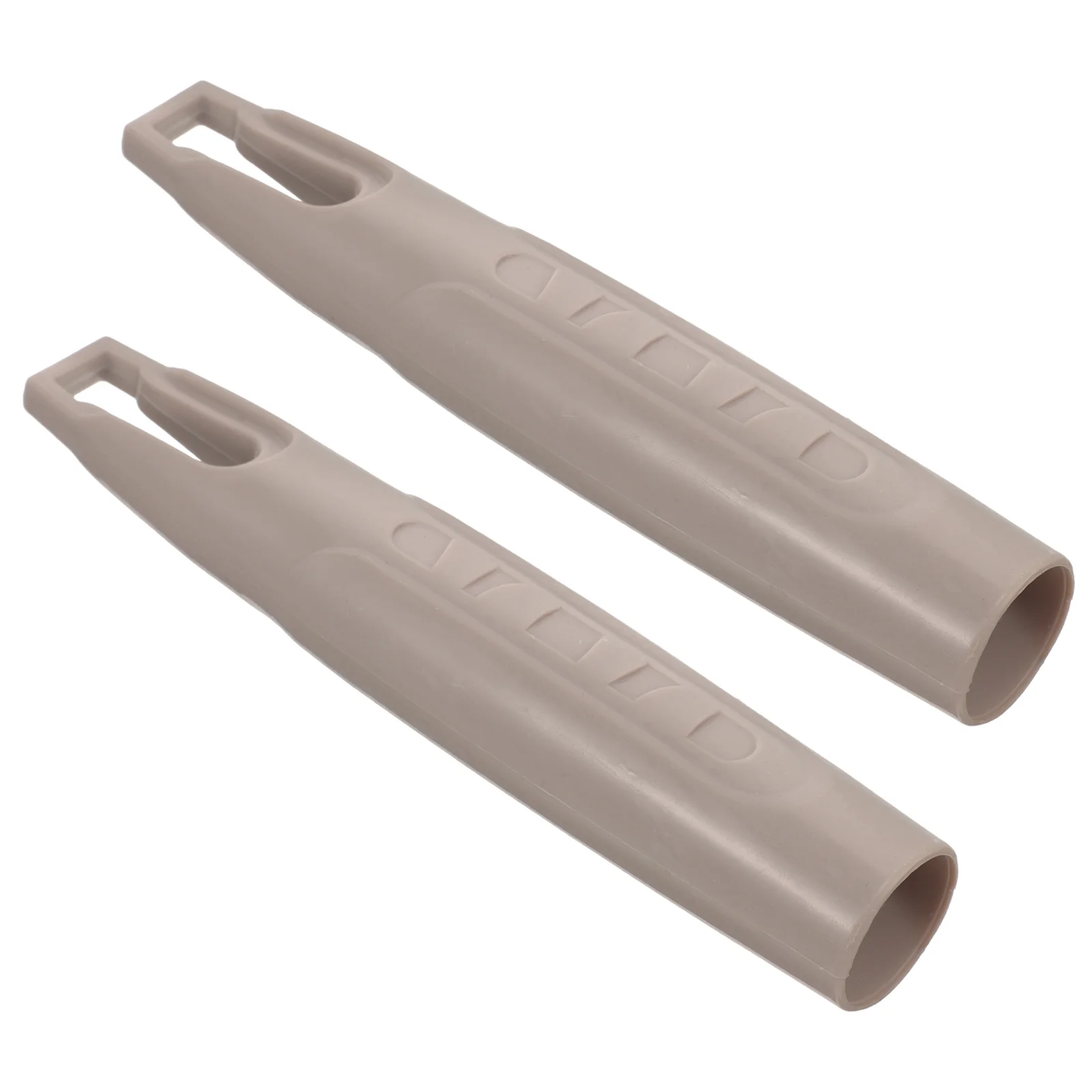 

2 Pcs Dustpan Replace Broom Accessory Handle Grip Plastic Replacement Mop End Cap