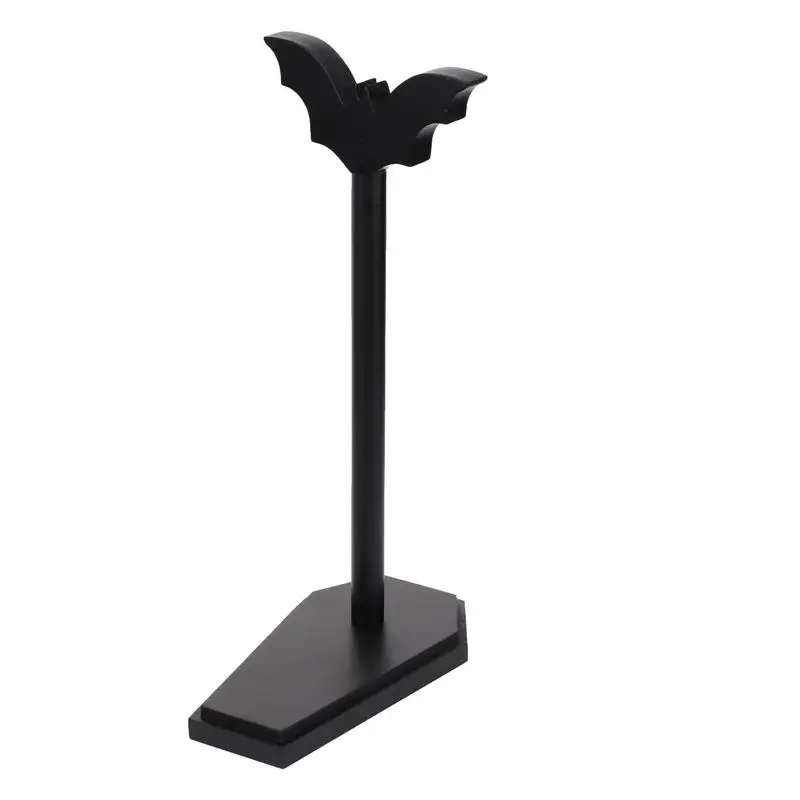 Halloween Paper Towel Stand With Coffin Base And Bat Standing Tissue Holder Toilet Kitchen Accessories For Halloween Decor