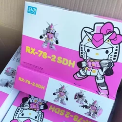 Cartoon Kitty Robot Assembly Action Figure - Children's Educational Toy Gift (C)