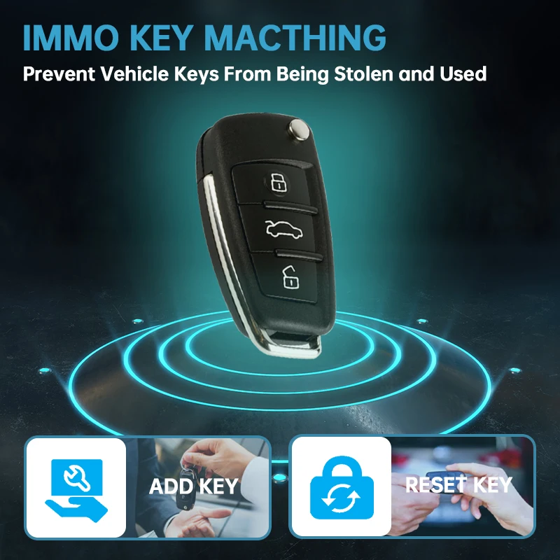 Bluetooth OBD2 Scanner V5.2 HUMZOR Z126 Full System Diagnosis Tool Key Programming Tire Pressure Battery Learning Full Car Makes 5