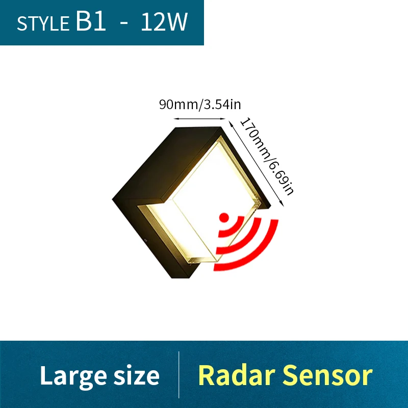 B1 12W(with Sensor)
