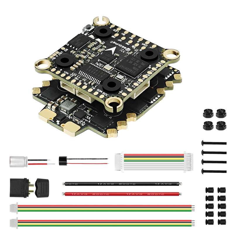 SEQURE H743 FC &E70 G1 ESC 스택 4-8S Lipo MPU6000 70A 128K 전자 속도 컨트롤러 스택 (레이싱 및 항공 촬영용)