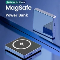 Xilecaly For Magsafe Power Bank 20W 10000mAh Wireless Magnetic Power Bank Ultra Thin Portable External Battery For iPhone 16 15 1