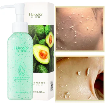 Fruit Acid Peeling Gel 120ml Facial Cleansing Exfoliating Peeling Scrub Deep Clean Acne Blackhead Remove Face Cleanser
