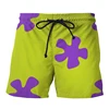 2024 Summer Men's Swimwear Shorts Print Beachwear Sexy Swim Trunk Men Swimsuit Surf Board Short Drawstring Trunk Quick Dry Short 1