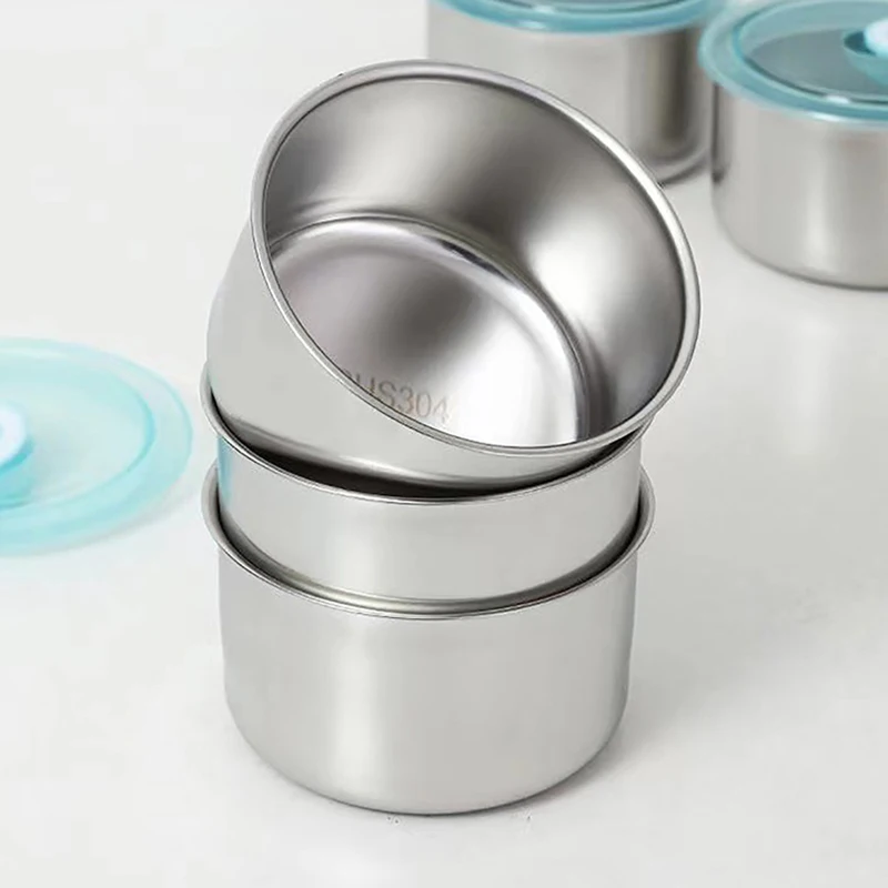 StainlessSteelRefrigeratorStorageBoxCrisperContainerIngredients