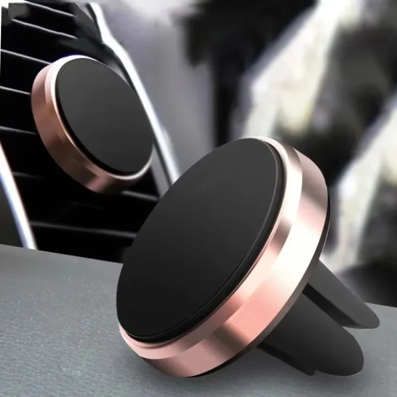 Support de téléphone magnétique pour voiture, Clip de ventilation, Support de téléphone intelligent, Support GPS pour iPhone Samsung Xiaomi tous les téléphones mobiles