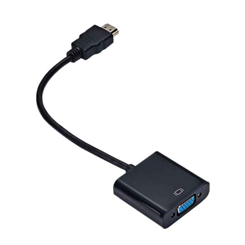 LEETOFISI VGA to HDMI Adapter Converter with Audio Chinese