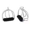 1 Pair Stainless  Riding Safety Stirrups Iron for English Saddles 2