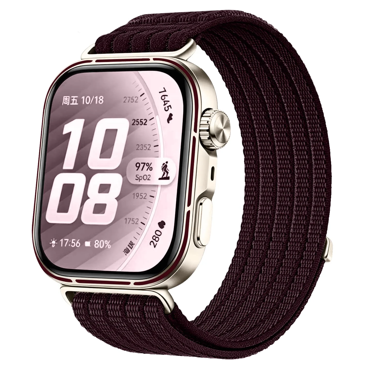 Braided Nylon Strap - Comfortable & Breathable Wristband