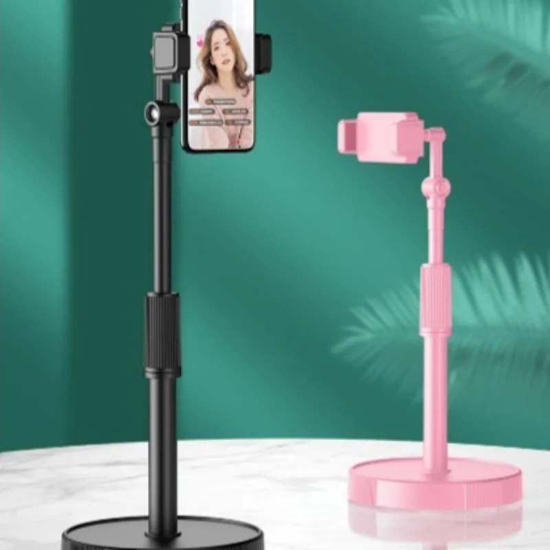 Rotatable Swivel Mobile Phone Stand Desktop Shooting Live Selfie Catching Upwith Drama Telescopic Adjustable Top Shot Lazy Stand