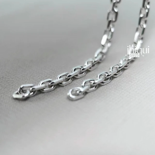 Elegant and Versatile 10CM 925 Sterling Silver O Chain for DIY Bracelet Necklace Making