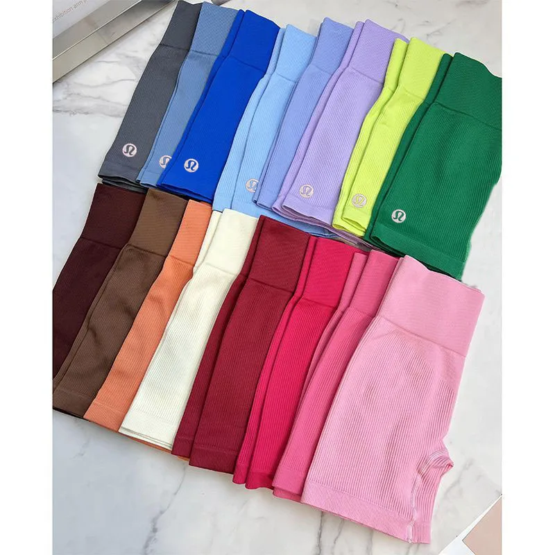 Summer Sports Fitness Women's Yoga Pants Short Three-point No Embarrassment Line Peach Butt Black Fitness Shorts Hip Lift