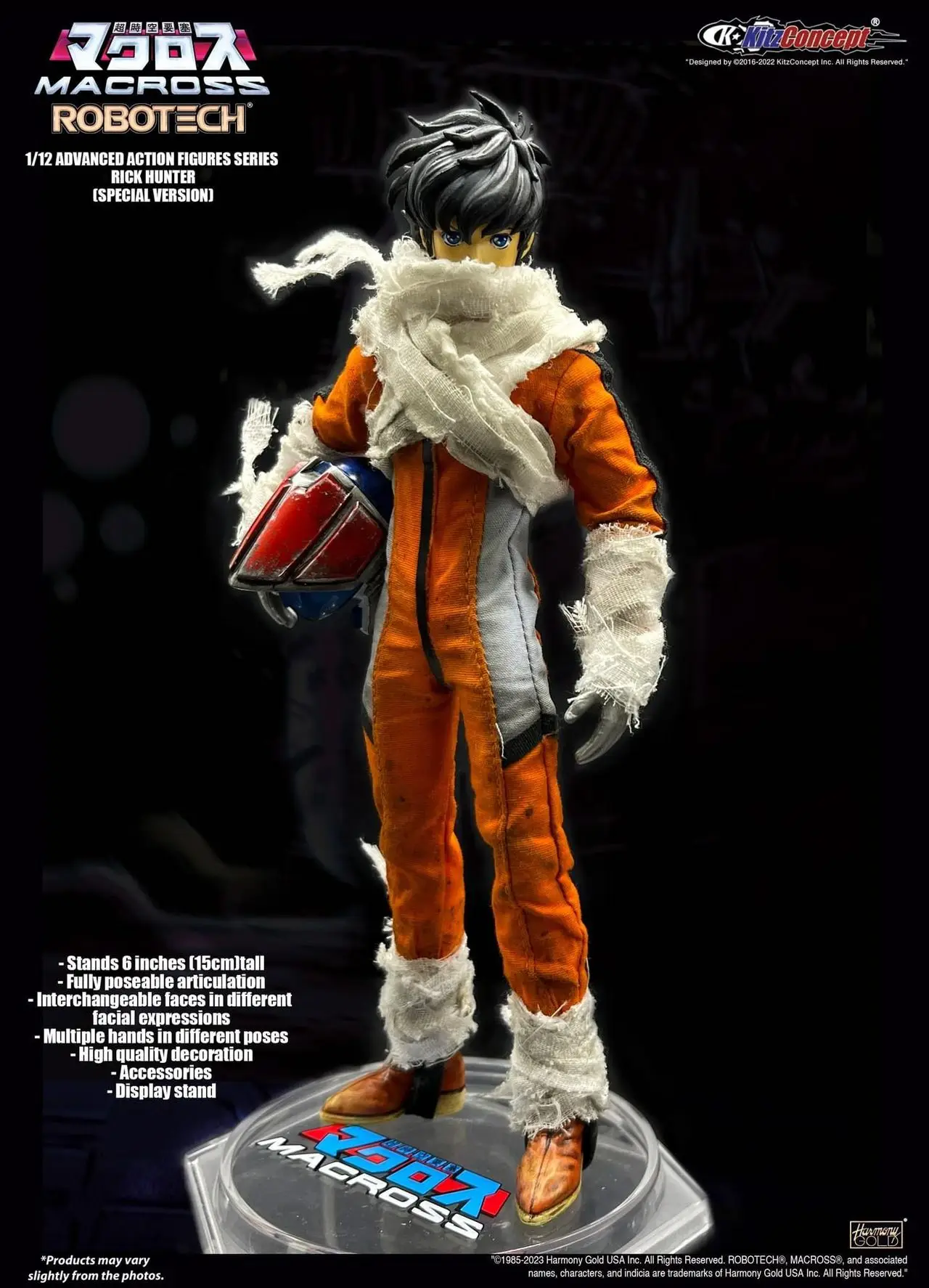 KitzConcept 1/12 Soldier Anime Macross Lynn Minmay Lisa Hayes Full