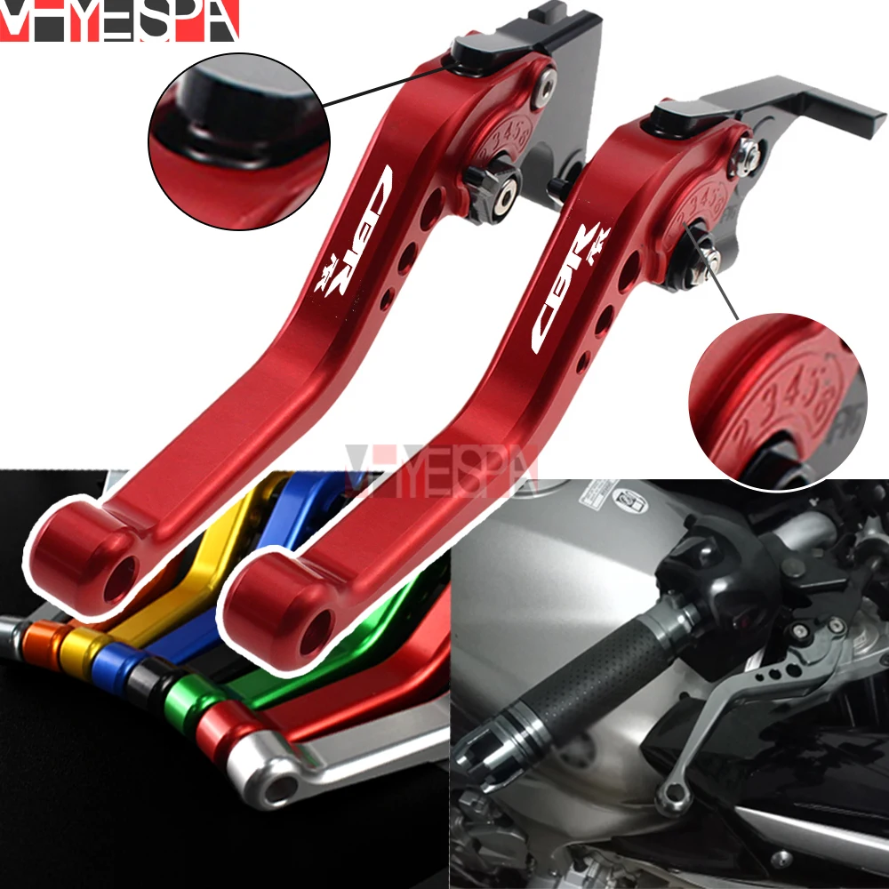 

Motorcycle Adjustable Handles Lever Short Brake Clutch Levers CBR650RFor Honda CBR1000RR/FIREBLADE 2004 2005 2006 2007