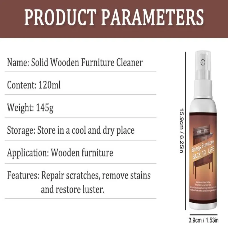 Scratch Repair Spray Renew and Beautify Your Furniture and Wooden Floors Say Farewell to Scratches