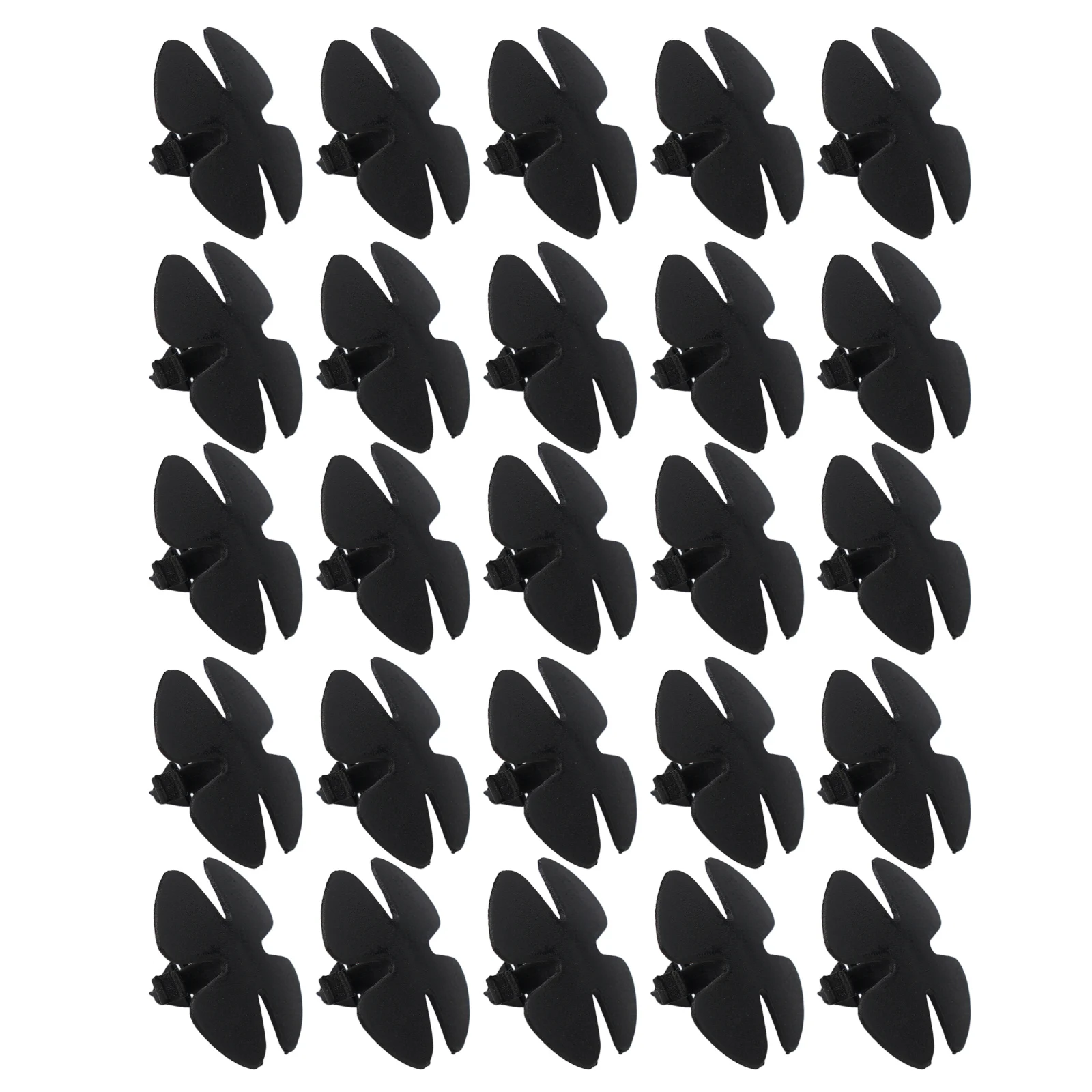 

25Pcs Hood Insulation Retainers Fasteners Clip For Honda 91501-SWA-003 Black Car Accessories Auto Fastener Clips