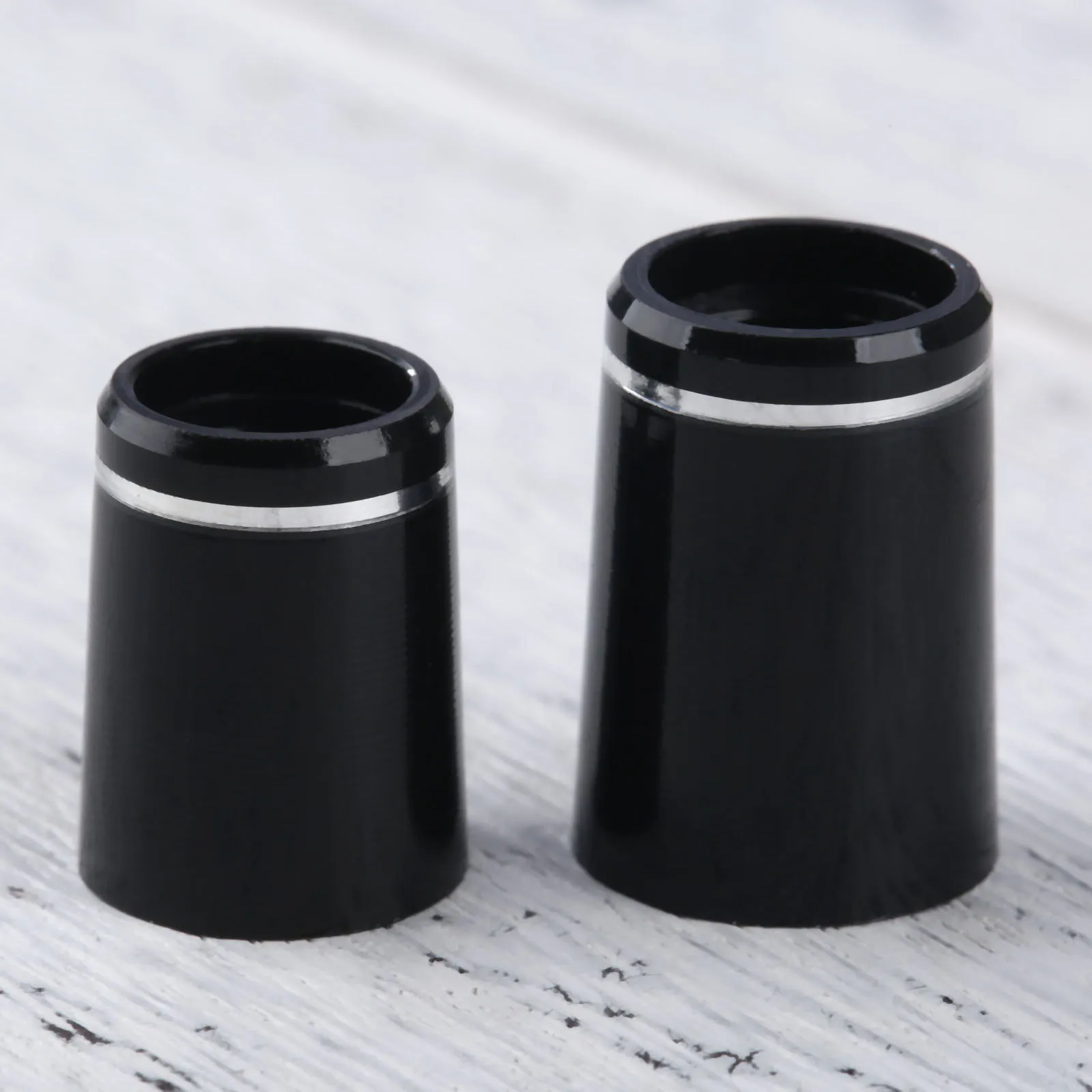 10pcs Golf Ferrules Black Plastic 8.5X16X12.2mm / 9.5X19X13.4mm Fit for 0.335/0.370 Tip Irons/wood Shaft Golf Accessories