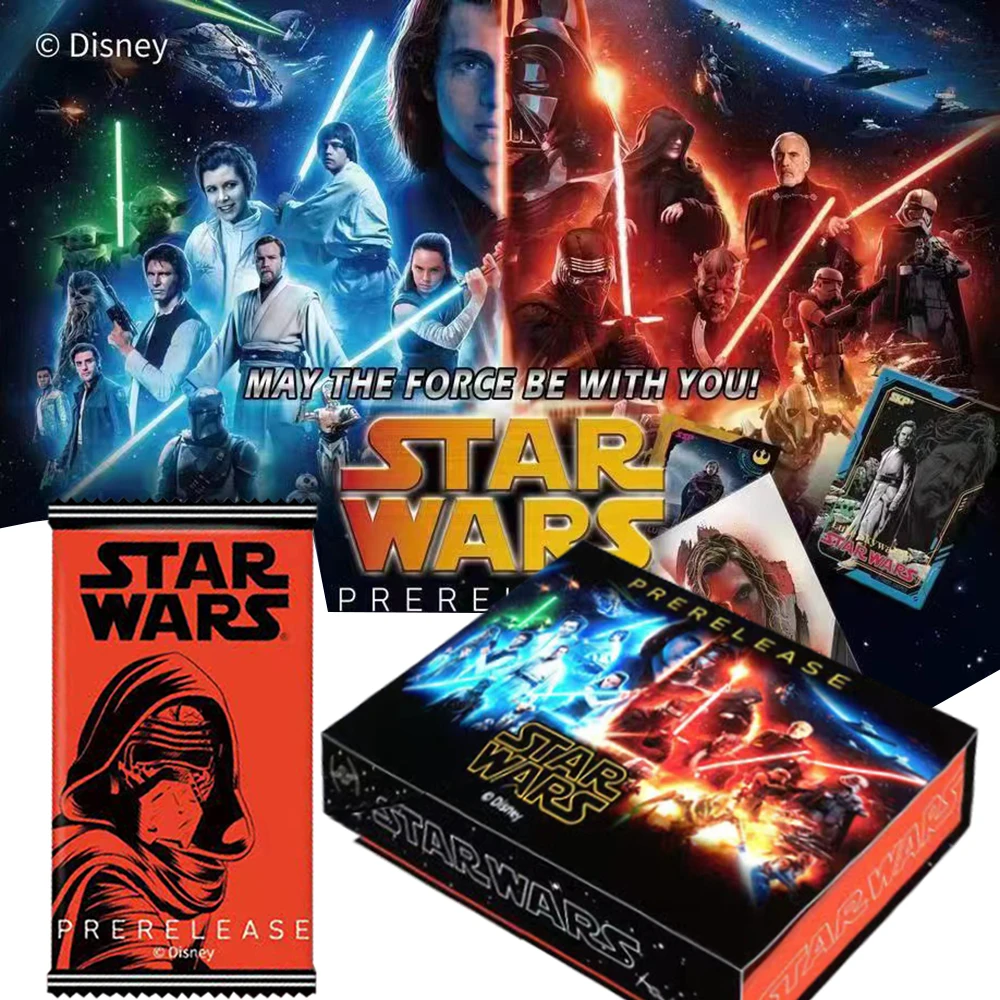STAR WARS BATTLE PRERELEASE Collection Card for Kids Gift MAY THE FORCE