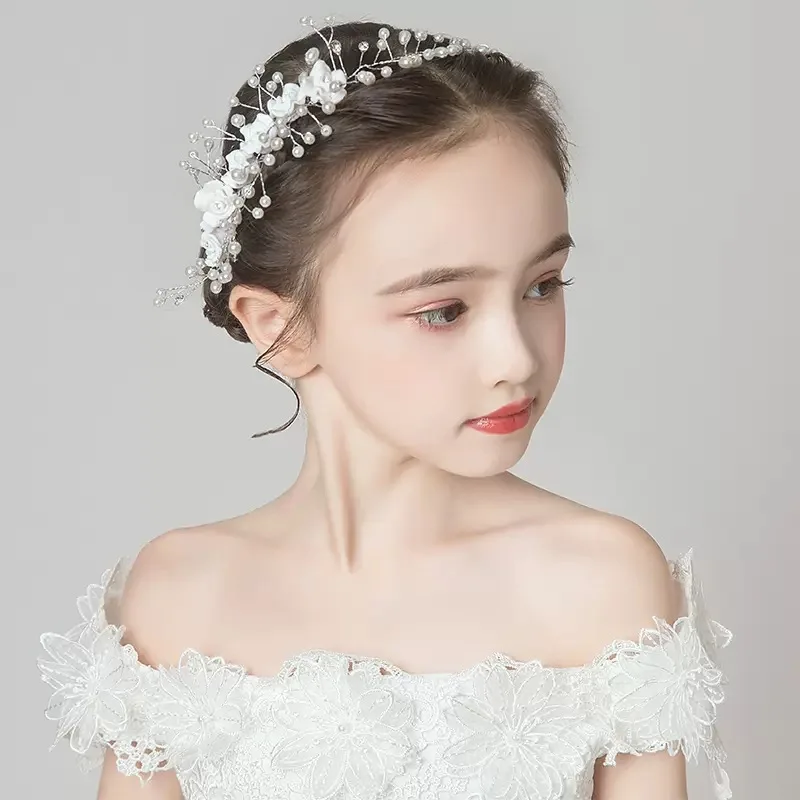 Wedding Hair Accessories Flower Hair Clips Hairpin Crystal Bride Headdress Women Faux Pearl Barrettes Combs Decor hair accessory pearl hairpins hair clip hair headdress bridal headwear hair comb