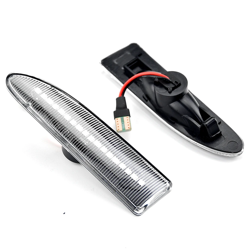 Luci Di Posizione Laterali Dinamiche A LED Per Jaguar X-TYPE 2002-2009 - Sequentiali, Plug And Play, 12V - 2