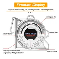 Angle Finder Inclinometer Protractor Magnetic Angle Finder Angle Measuring Tool Tilt Level Meter Slope Locator Angle Measurement 2