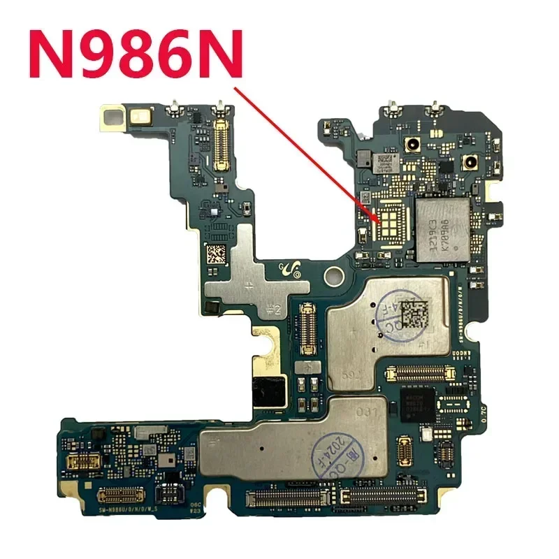Good Unlocked Logic Main Board For Samsung Galaxy Note 20 Ultra 4G 5G N986U N986N N986B N986U1 Motherboard Android OS mobile motherboard