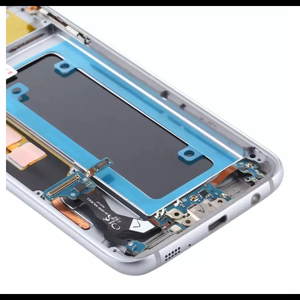 슈퍼 AMOLED LCD 디스플레이 터치 스크린 프레임 디지타이저 어셈블리, 삼성 S7 G930 G930 G930F LCD 스크린 번 섀도우 및 도구