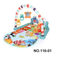 Multifunctional Fitness Frame Baby Activity Gym Play Mat Musical Rack Kid Infant Educational Crawling Carpet Toy Children Gift 1